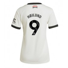 Manchester United Rasmus Hojlund #9 Tredje Tröja Dam 2024-25 Korta ärmar